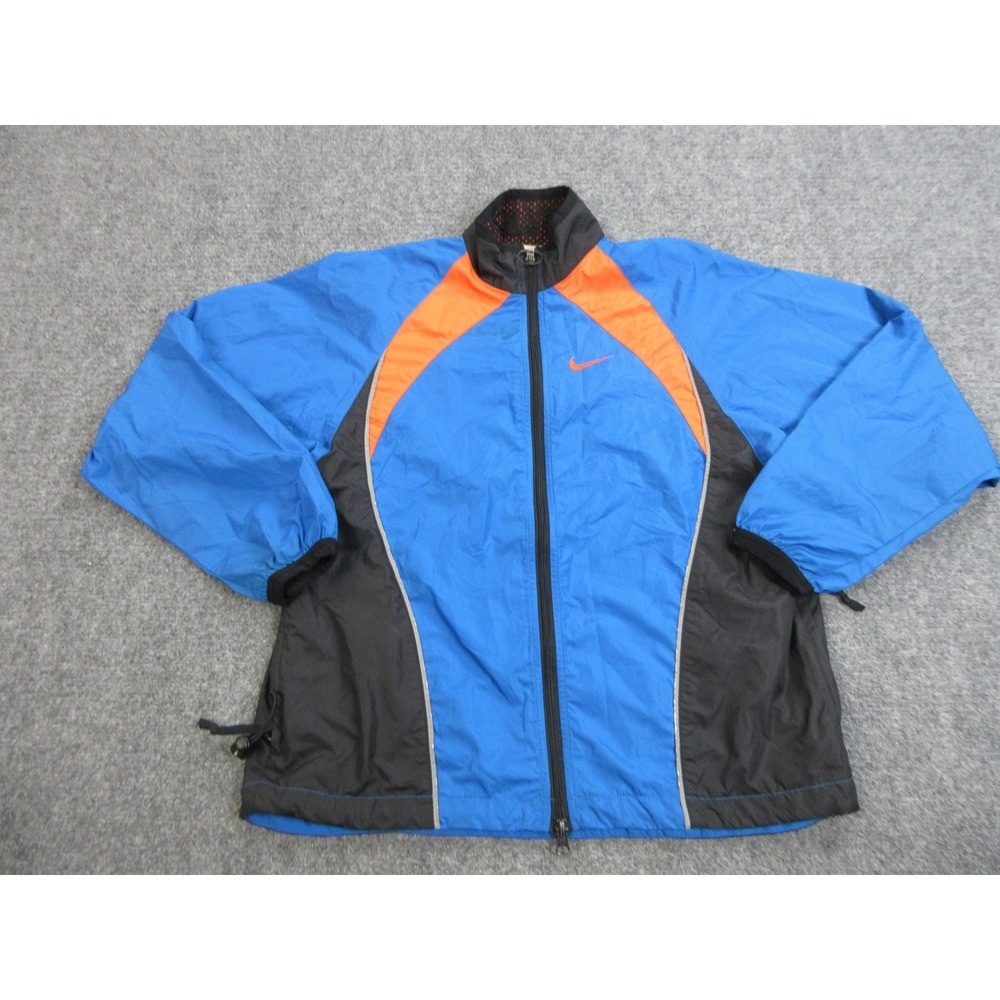 VINTAGE Nike Jacket Womens Small‎ CLIMA-FIT Windbreaker Athletic Retro Y2K